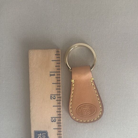 Dooney & Bourke Vachetta Leather Key Ring - Picture 3 of 3